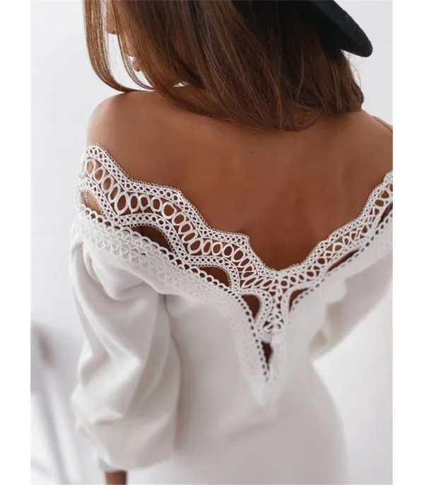Abito in velluto backlace