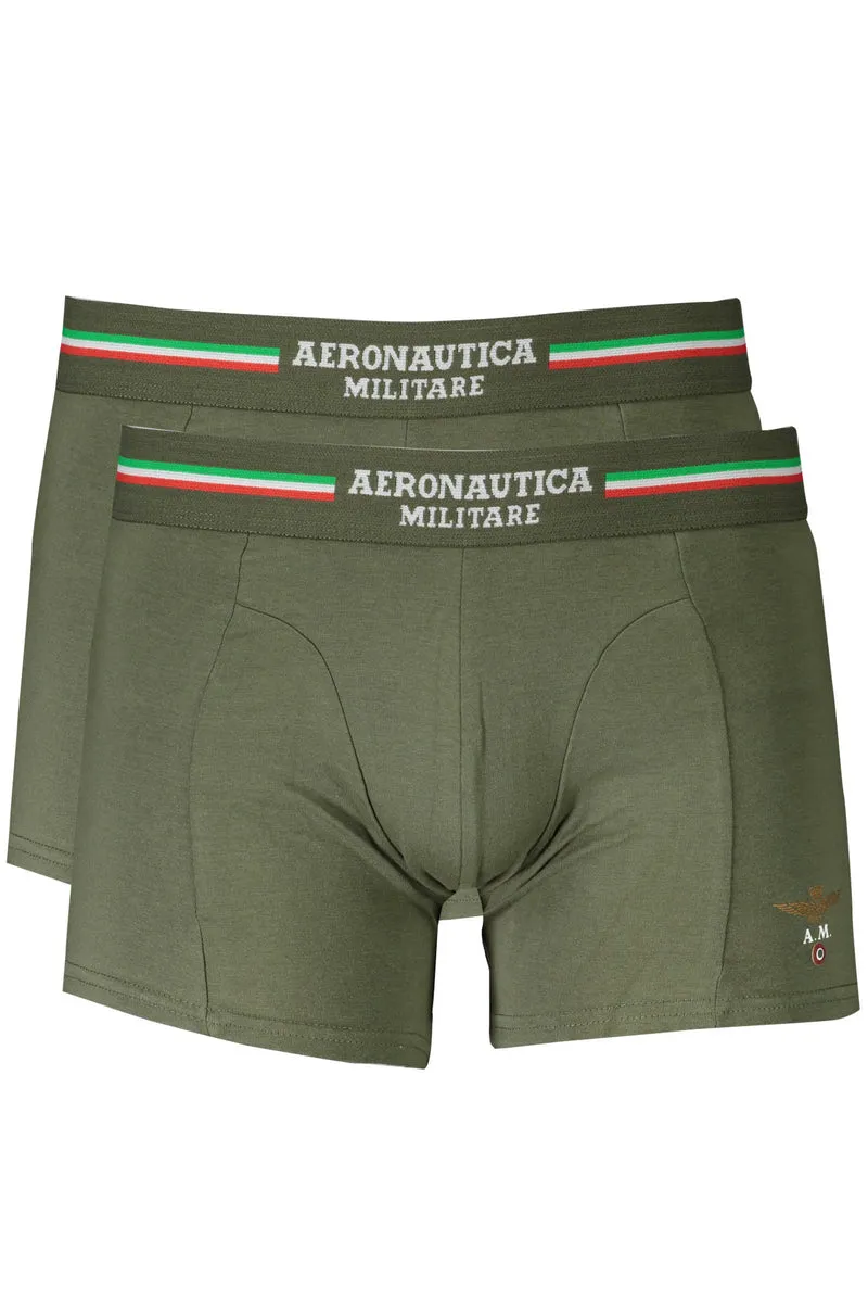 AERONAUTICA MILITARE BOXER UOMO VERDE