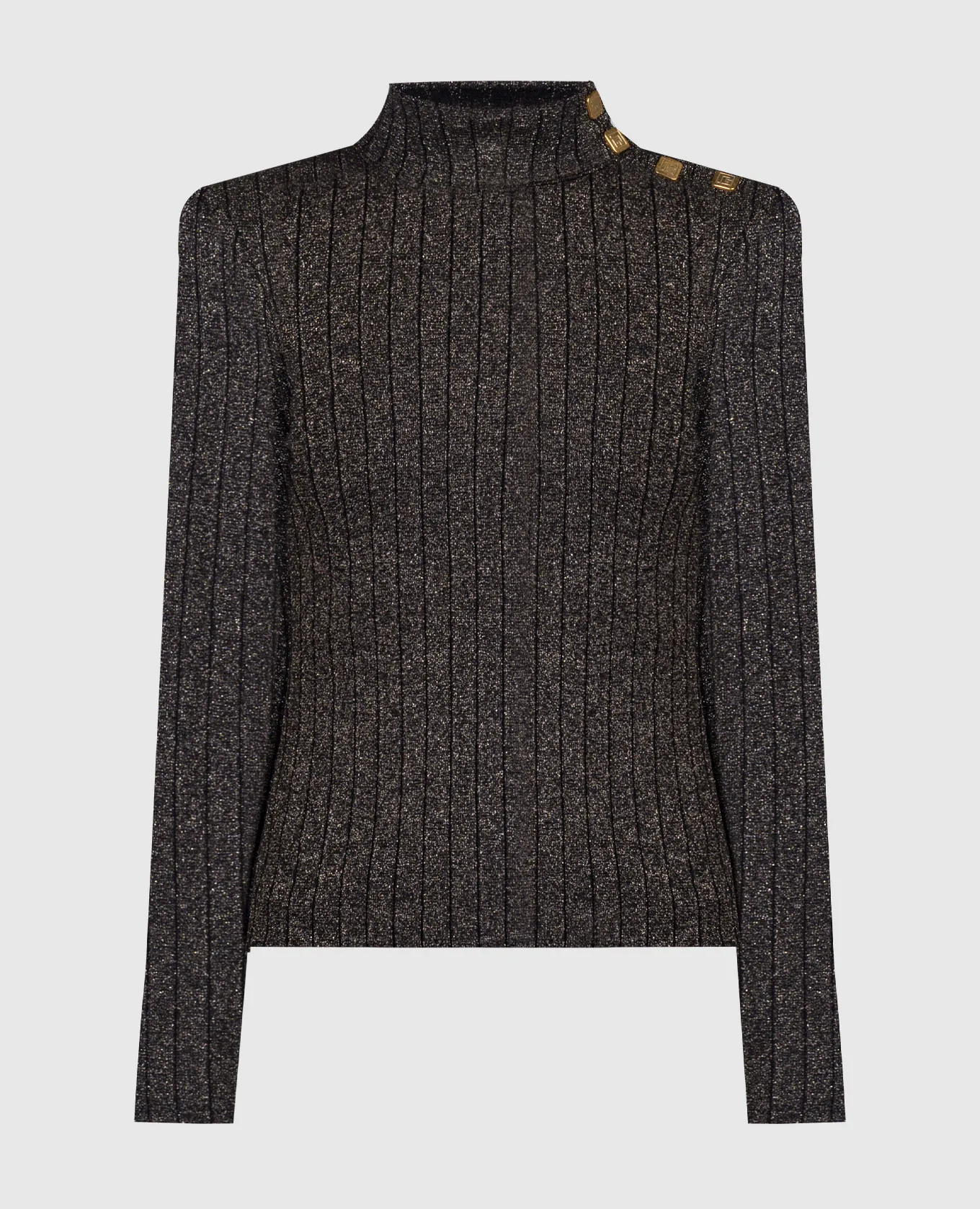 Balmain Golf nera con lurex BF2KF004KF12