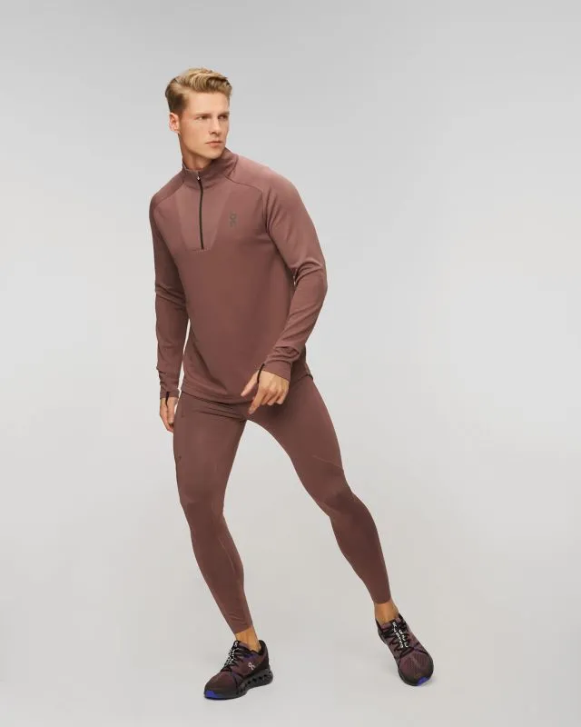 Bluza biegowa męska On Running Climate Shirt 16301648-grape