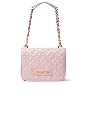 Borsa Quilted Pu - Rose Gold Laminato