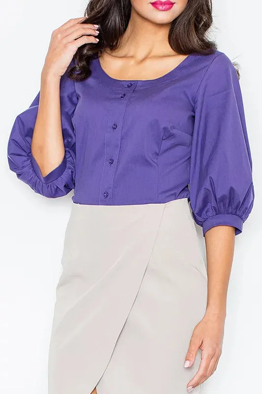 Camicia a manica corta model 4021 Figl