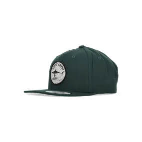 Cappellino Visiera Piatta Uomo Bruce 6 Panel Spruce Green