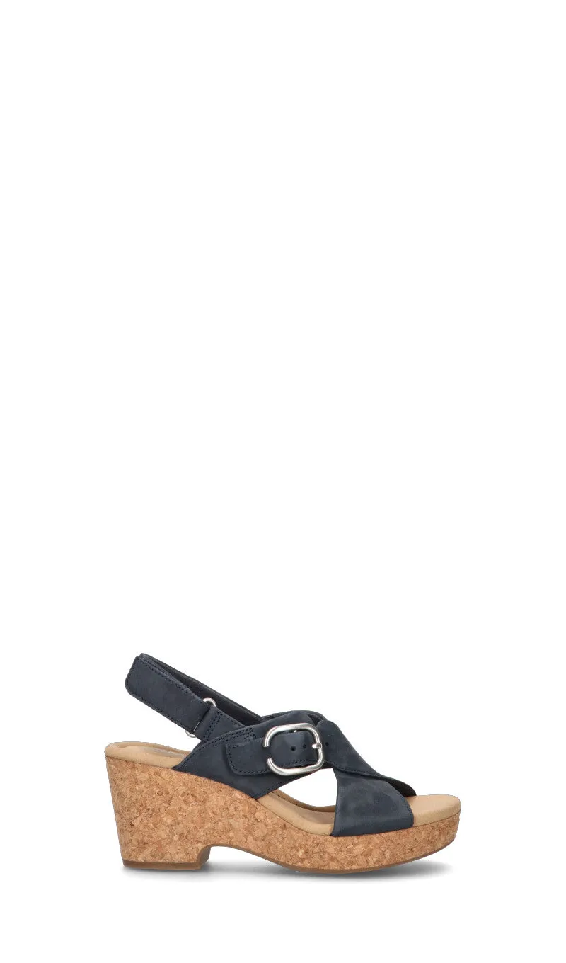 CLARKS ESSENTIALS Zeppa donna blu