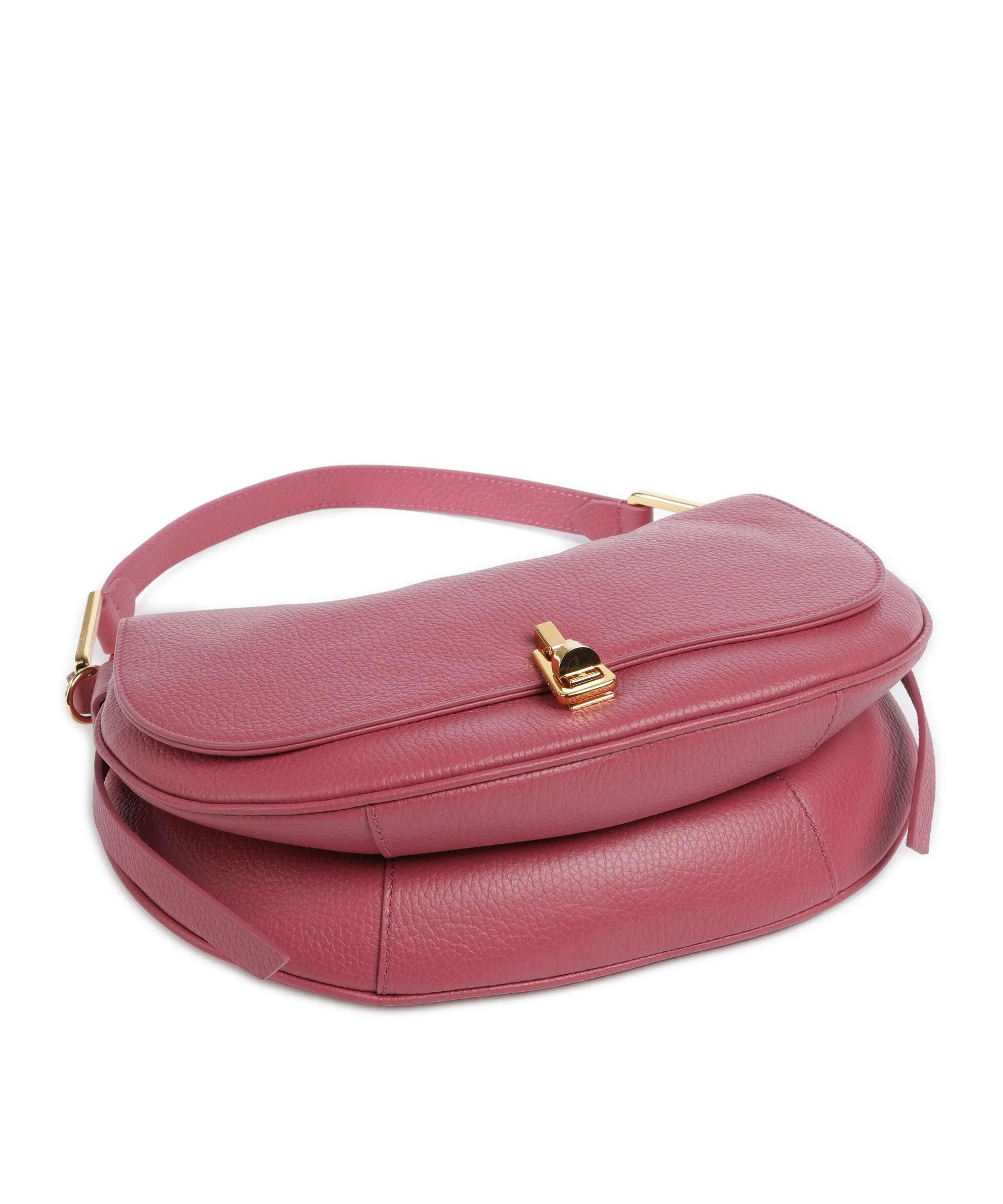 Coccinelle Magie Soft Borsa a spalla pelle di vacchetta grana rosa antico  