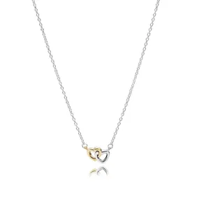 Collana Pandora Con Pendente Intreccio Di Cuori 590517