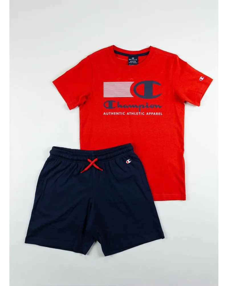 COMPLETO T-SHIRT E SHORTS RAGAZZO Champion (305859)