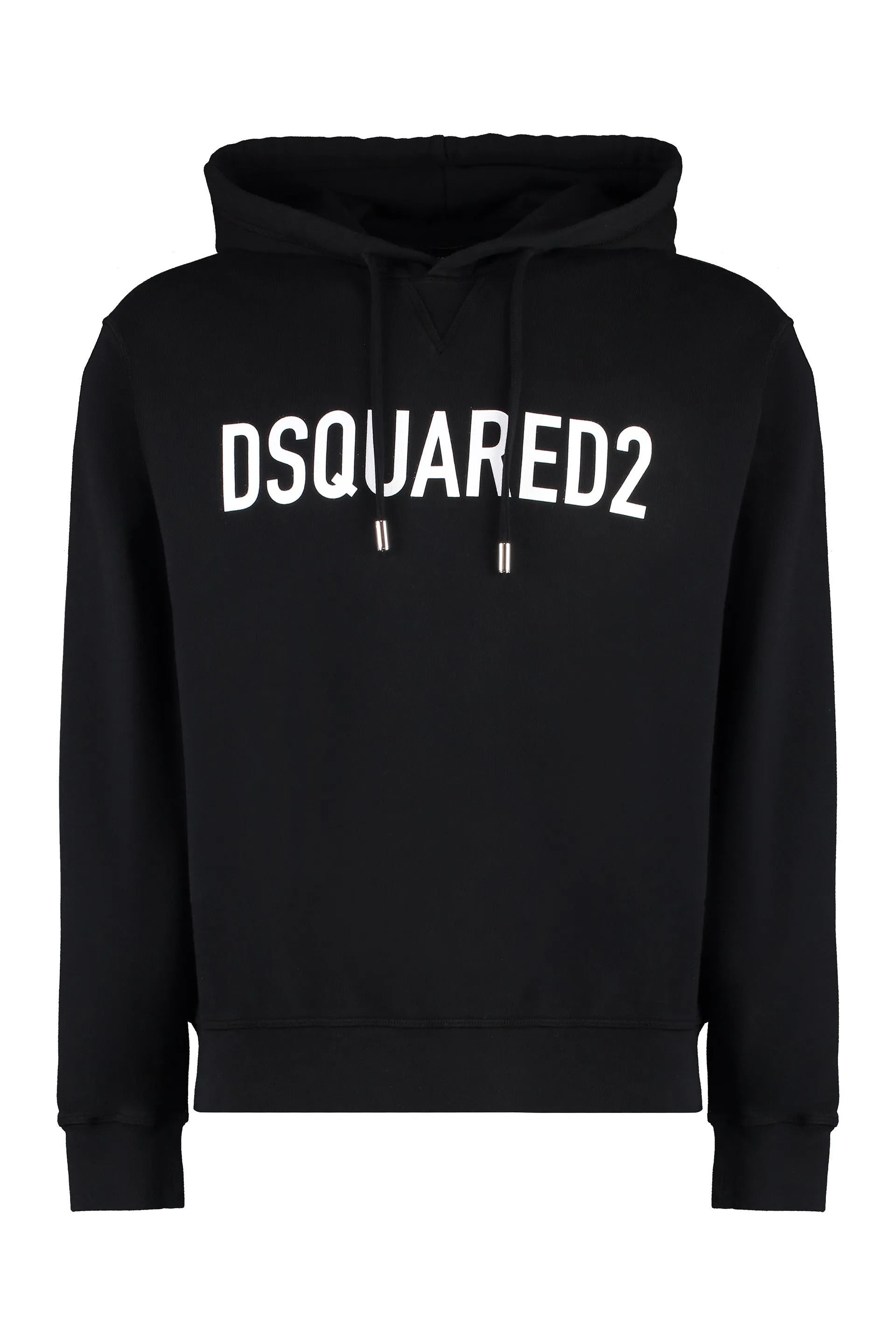 Dsquared2 Felpa con cappuccio e stampa logo