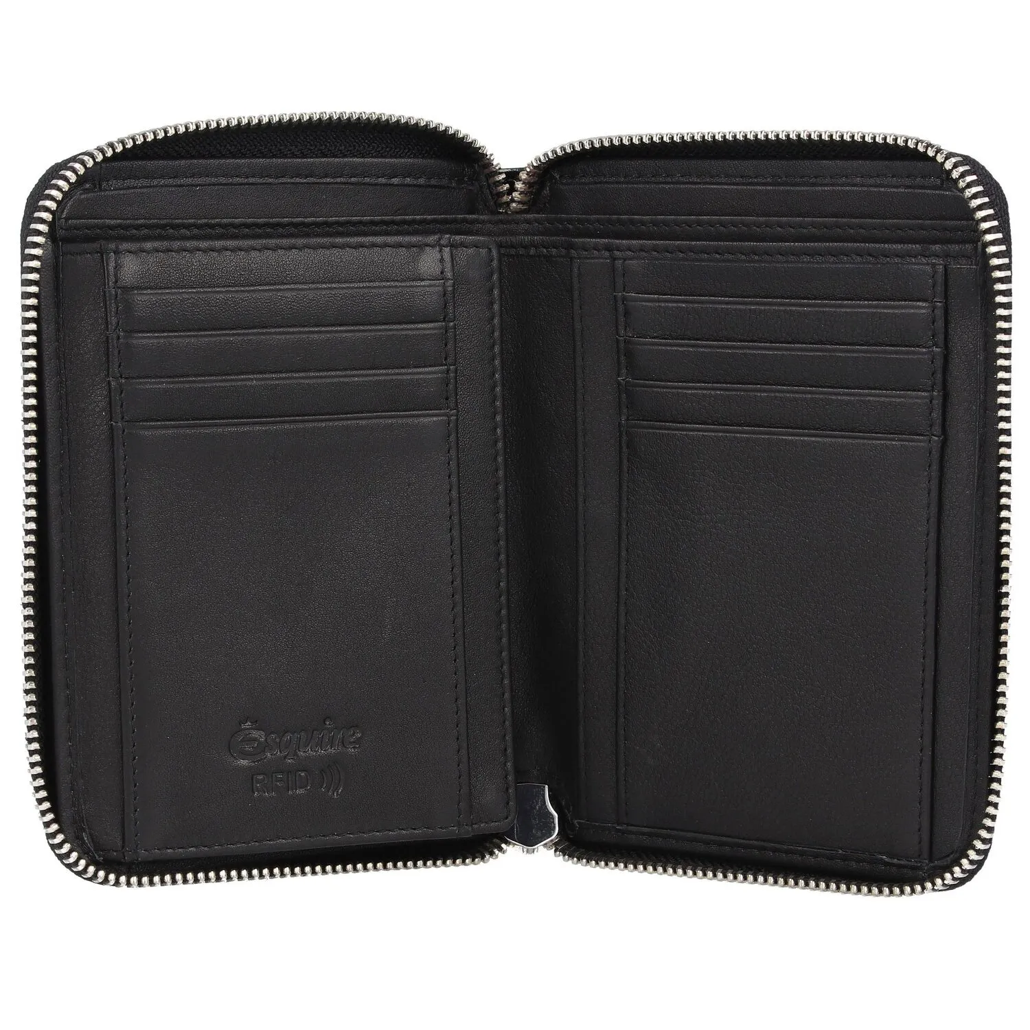 Esquire Nizza Portafoglio Protezione RFID Pelle 15.5 cm