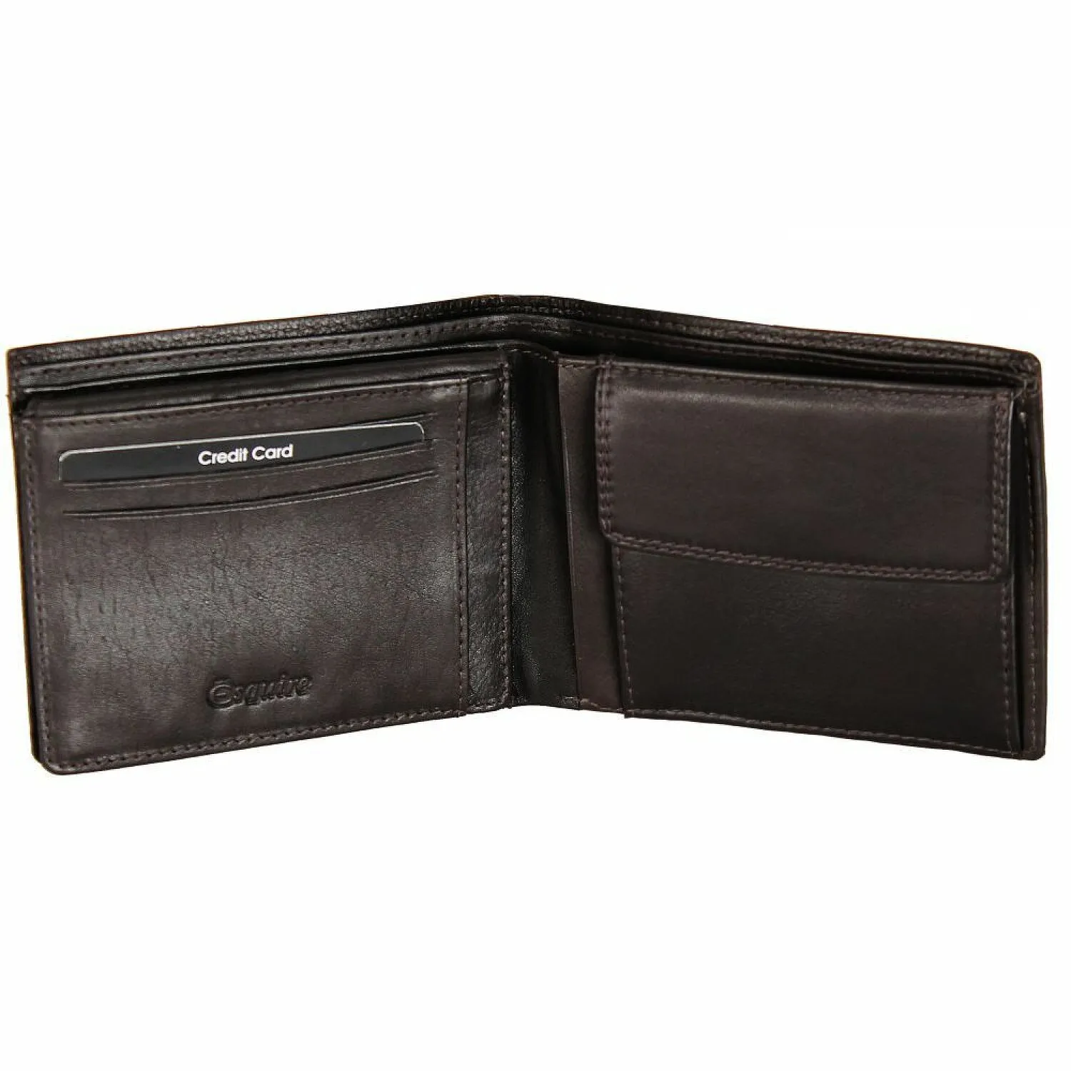 Esquire Portafoglio Duo in pelle 12,5 cm