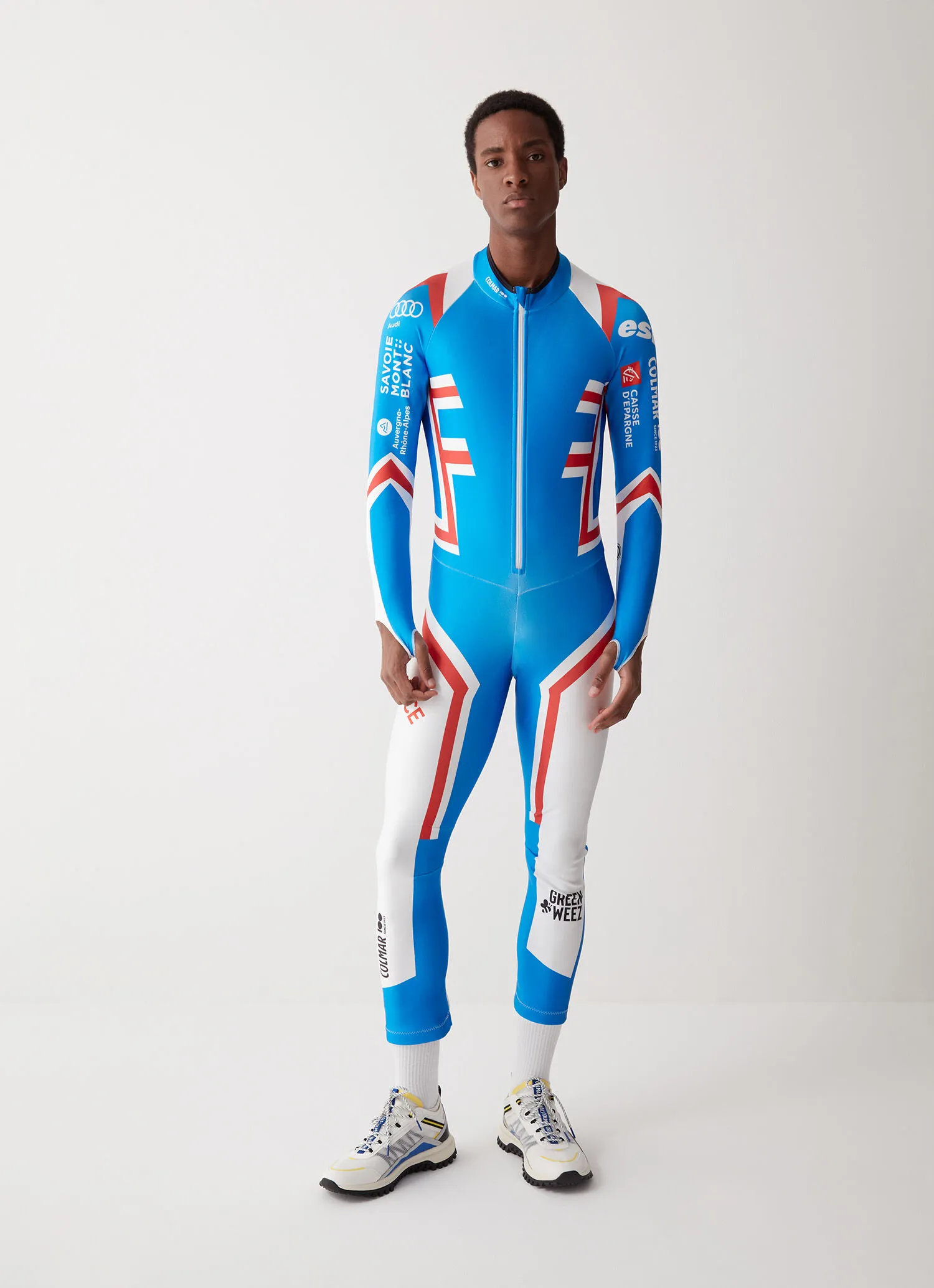 French team men's ski suit