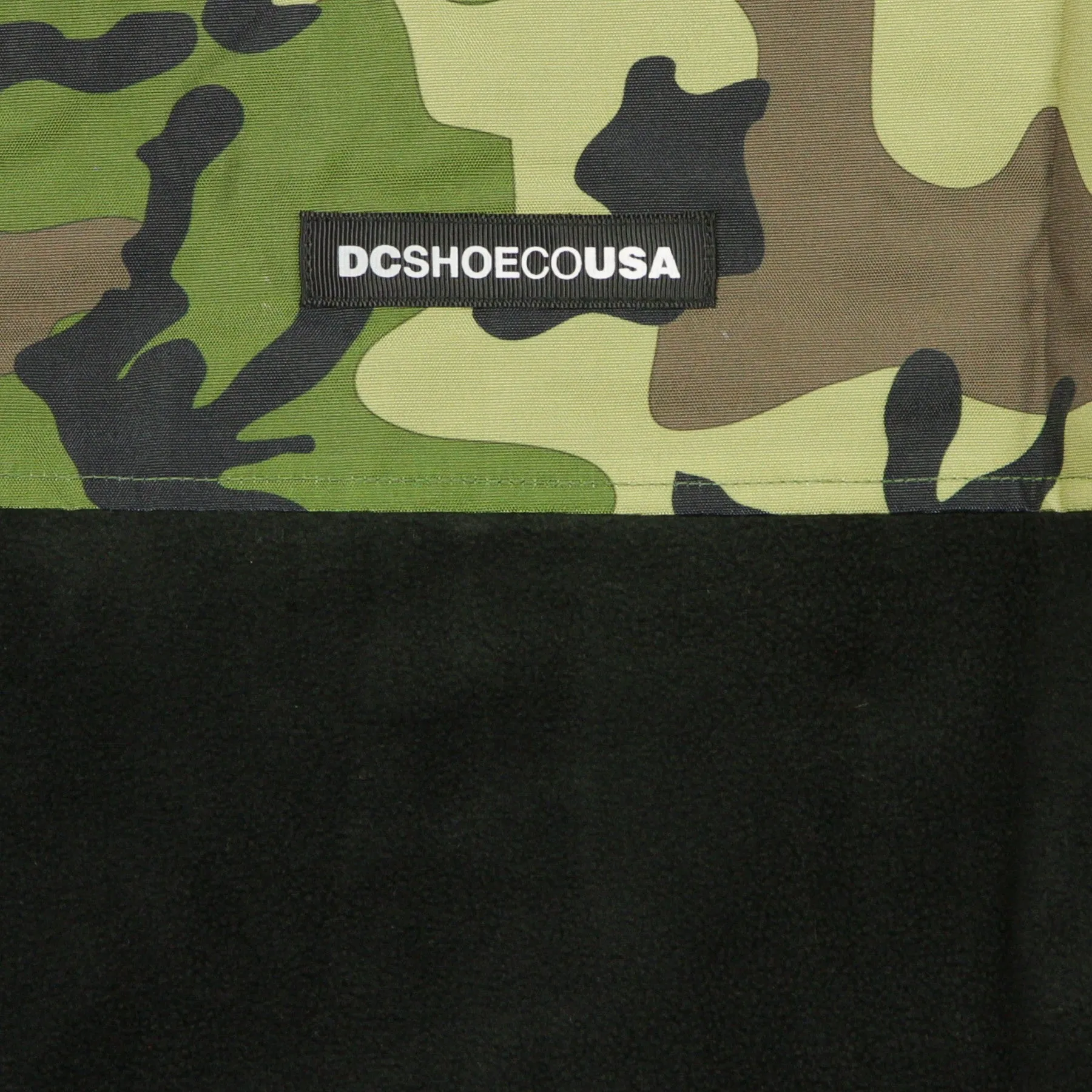 Giubbotto Pile Uomo Fleece Channing Mock Camo/black