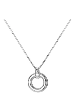 Hot Diamonds Argento - Forever Circle - Pendente tono