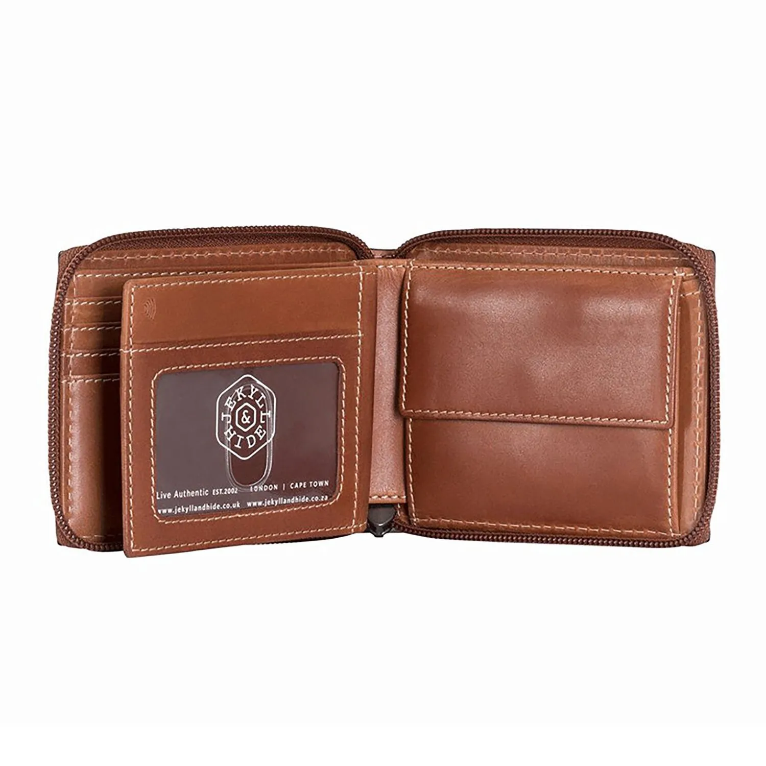 Jekyll & Hide Portafoglio Texas RFID in pelle 12 cm