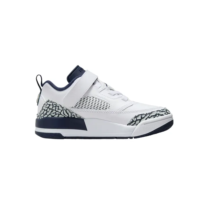 Jordan Spizike Low FQ3951-104 white-platinum-blue children's sneakers shoe