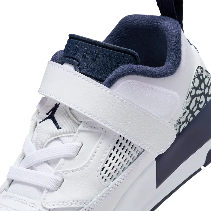 Jordan Spizike Low FQ3951-104 white-platinum-blue children's sneakers shoe