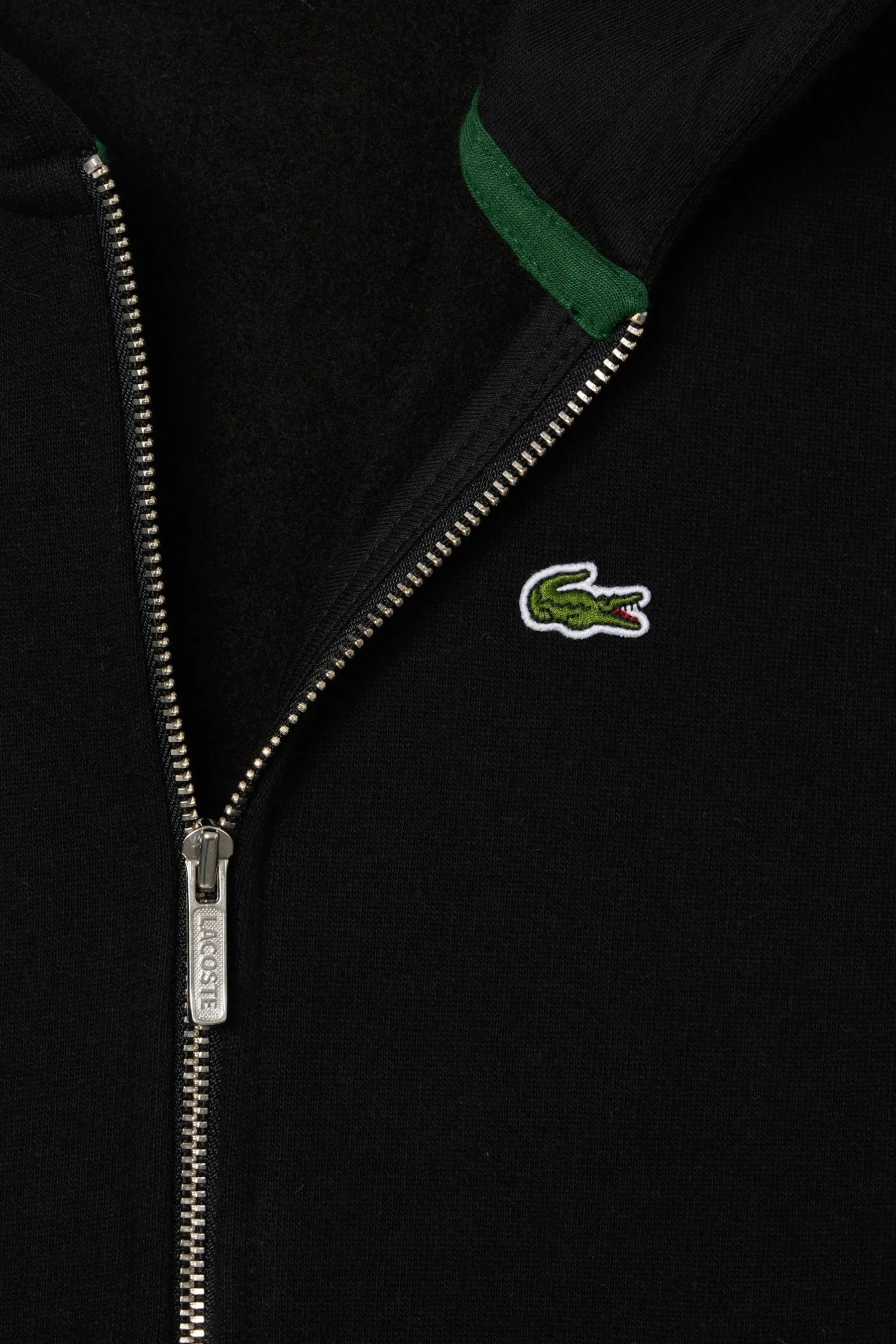 Lacoste - Felpa con cappuccio e zip    