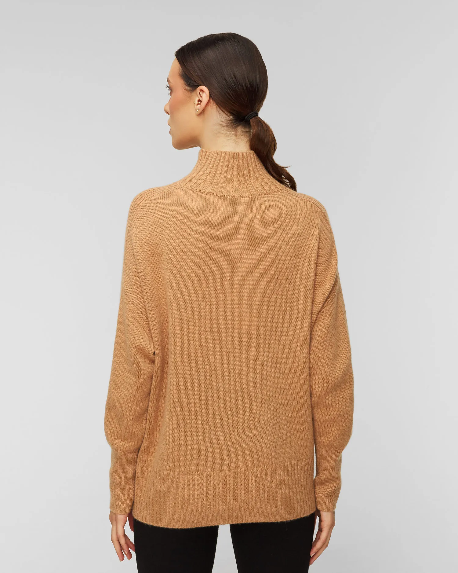 Maglione in cashmere da donna Allude Mockneck a collo alto 11156-44