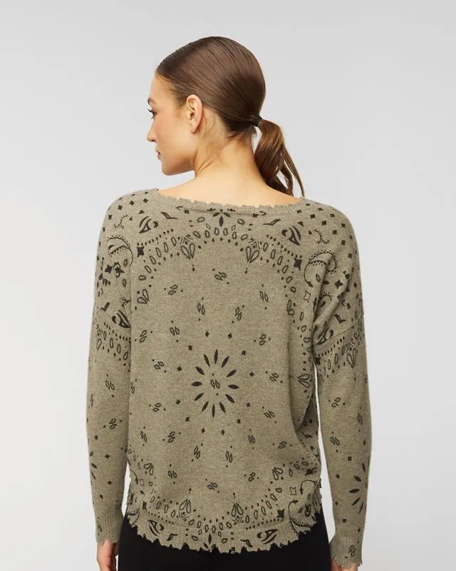 Maglione in cashmere KUJTEN MELA BANDANA