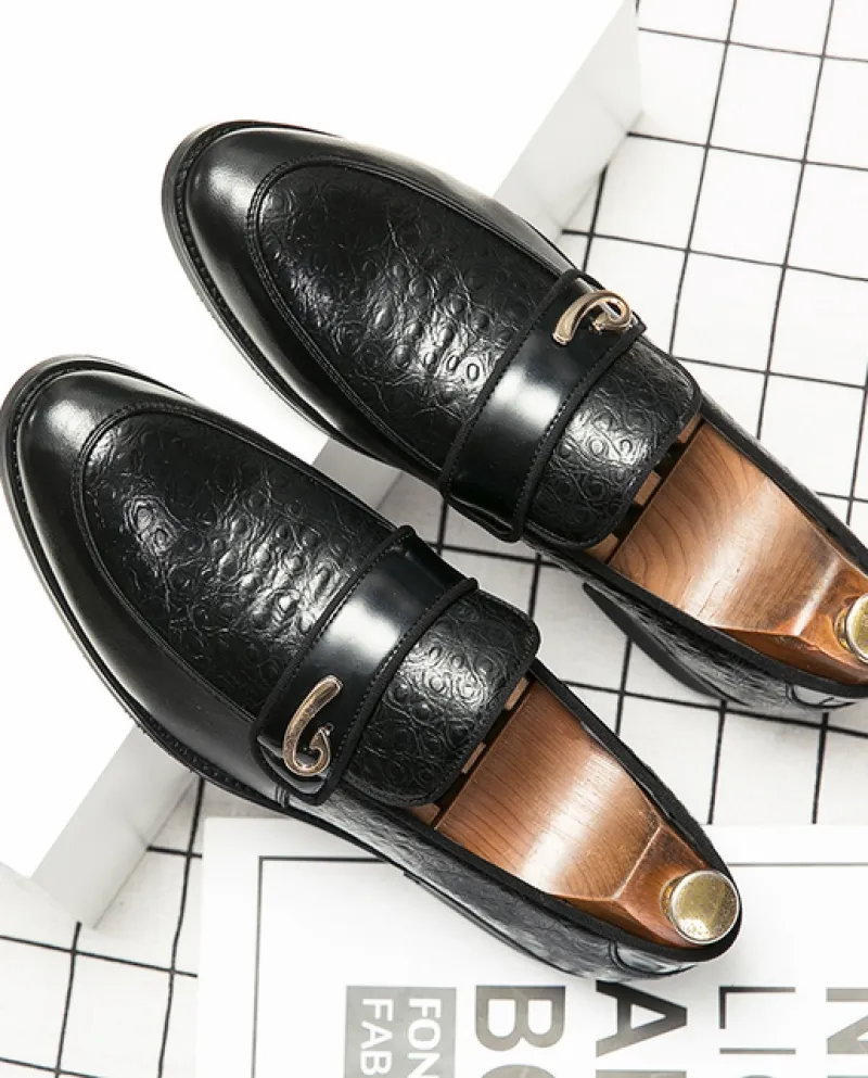 Nuove scarpe Oxford a punta di colore marrone misto per uomo Abito da cerimonia formale da ballo Homecoming Party Pageant Sapato