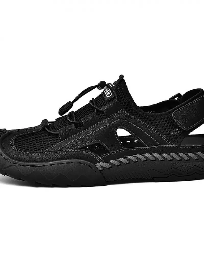 Nuovi sandali da uomo Sandali estivi in ​​rete traspirante da uomo Outdoor Casual Lig