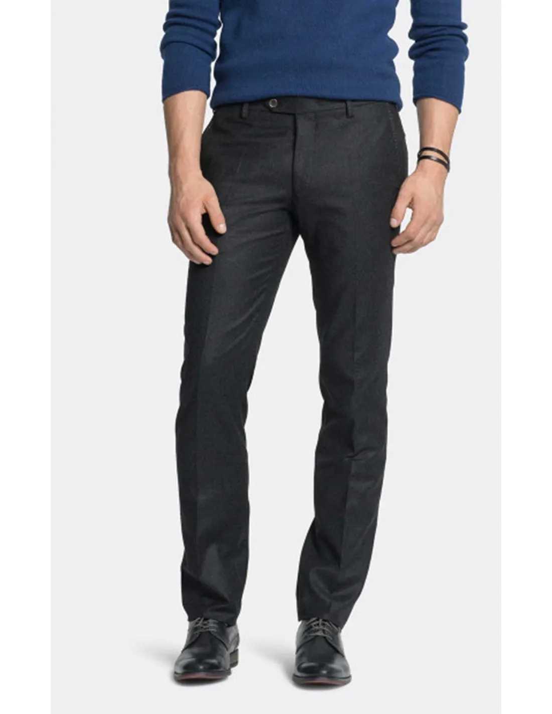 Pantalone Flanella Mod Bergamo Grigio