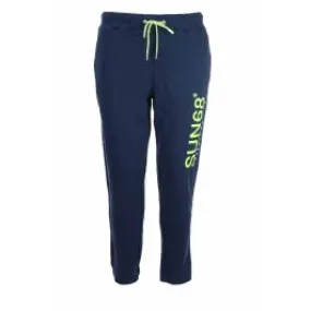 Pantalone tuta in felpa con logo Sun68