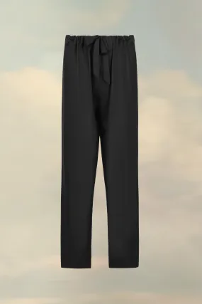 Pantaloni in popeline di seta