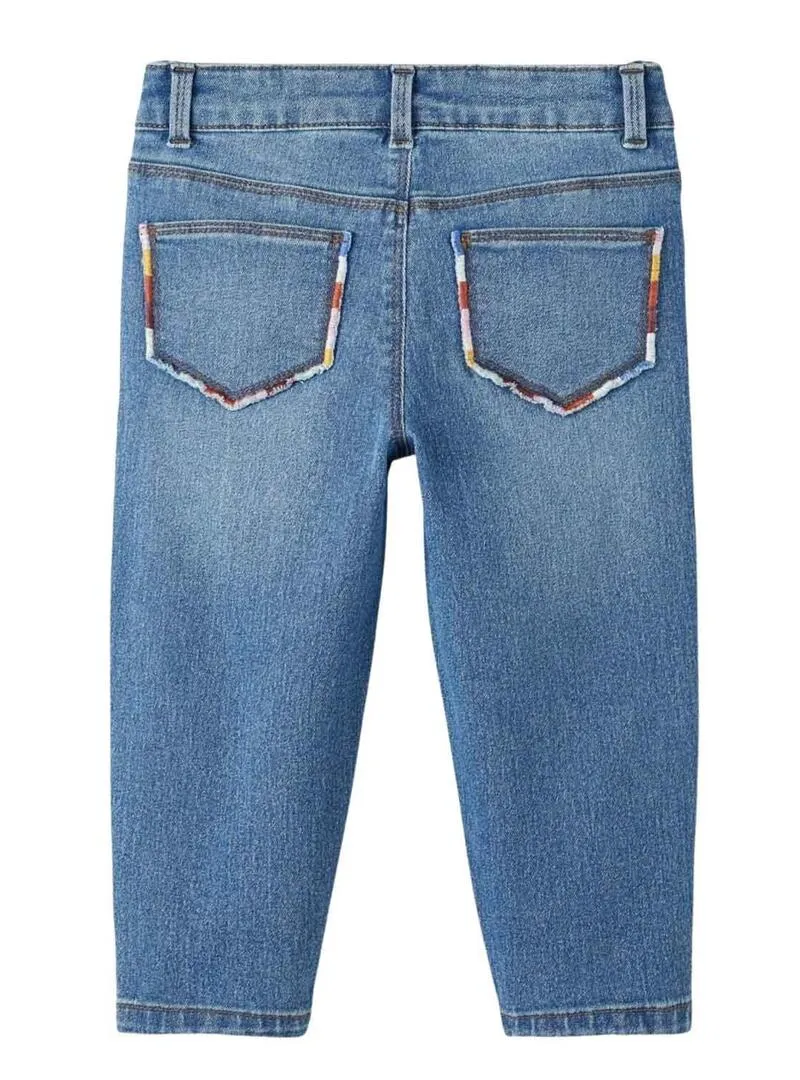 Pantaloni Name It Bella Baggy per Mini Azul