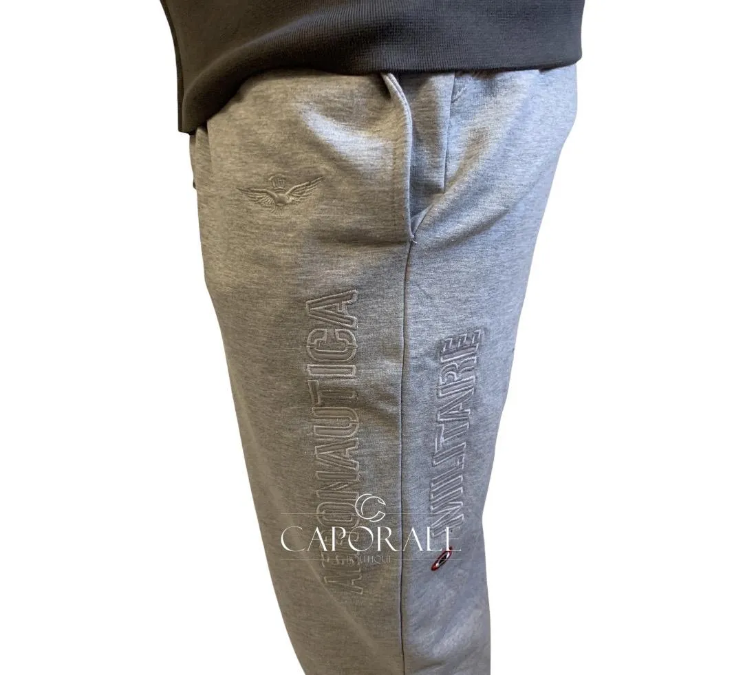 Pants Aeronautica Militare Back Pocket Grigio