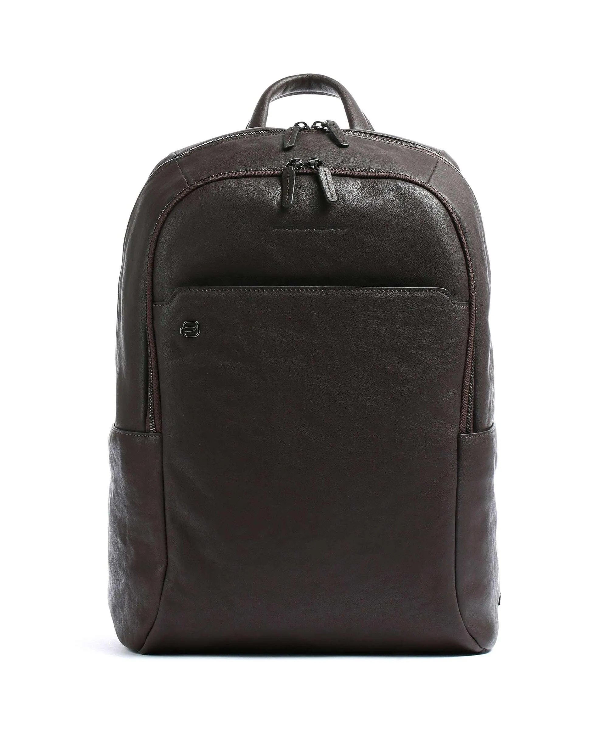  Piquadro Black Square Zaino porta pc 14″ pelle marrone scuro  