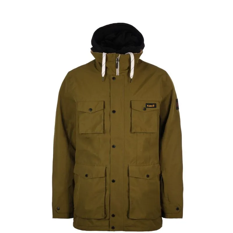 PLANKS X Woodsy 'yeah Baby' Giacca da sci (verde militare) Uomo