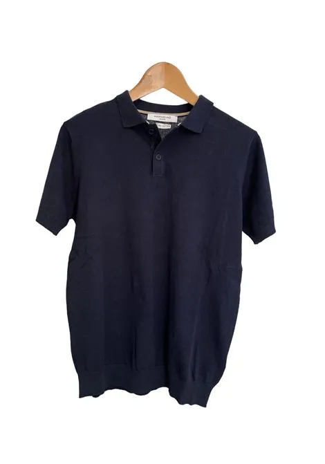 Polo uomo cotone ME3081 blu