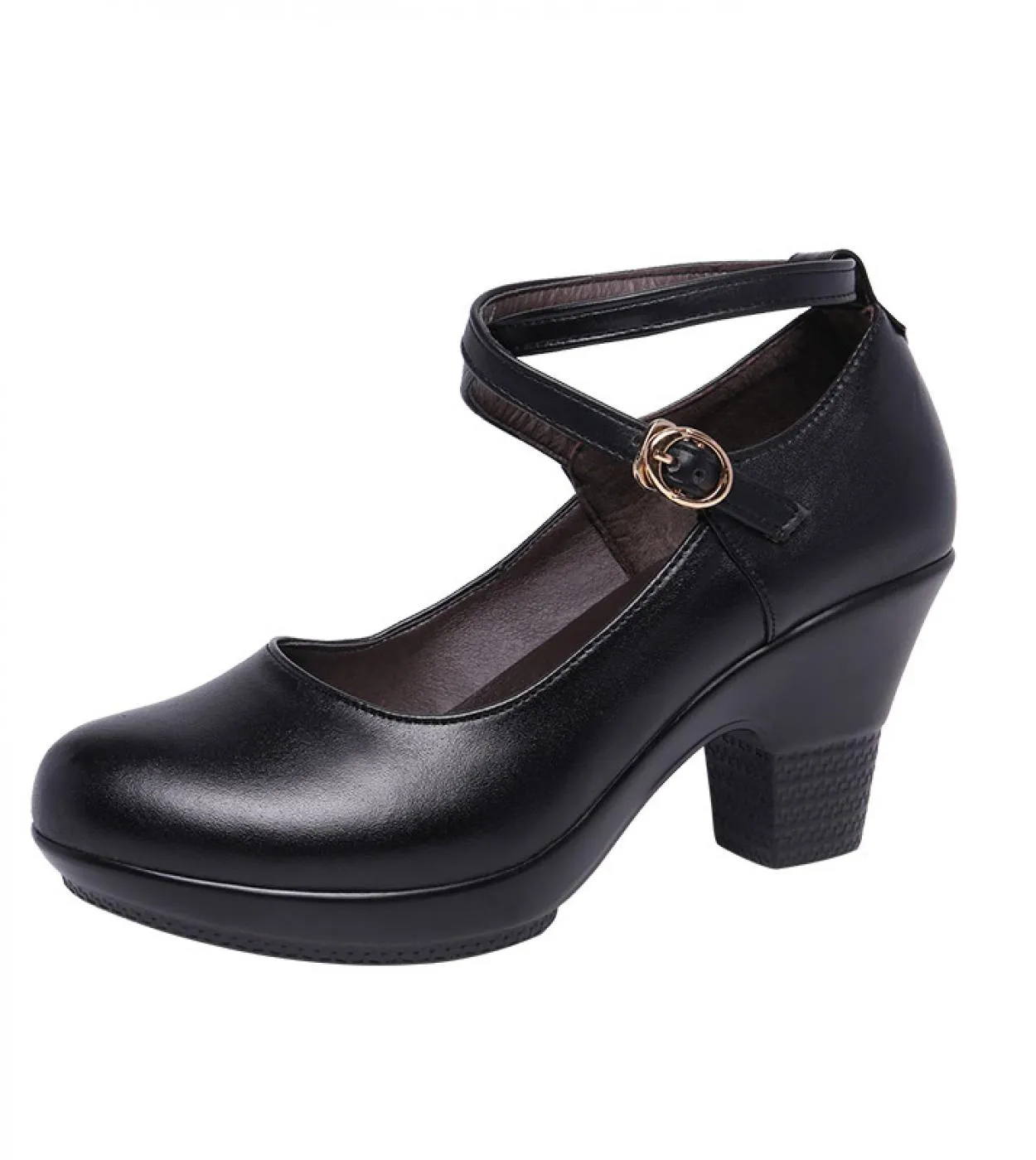 Scarpe con plateau da ballo Scarpe con tacco alto Mary Janes Scarpe da lavoro Novità 2023 Moda donna