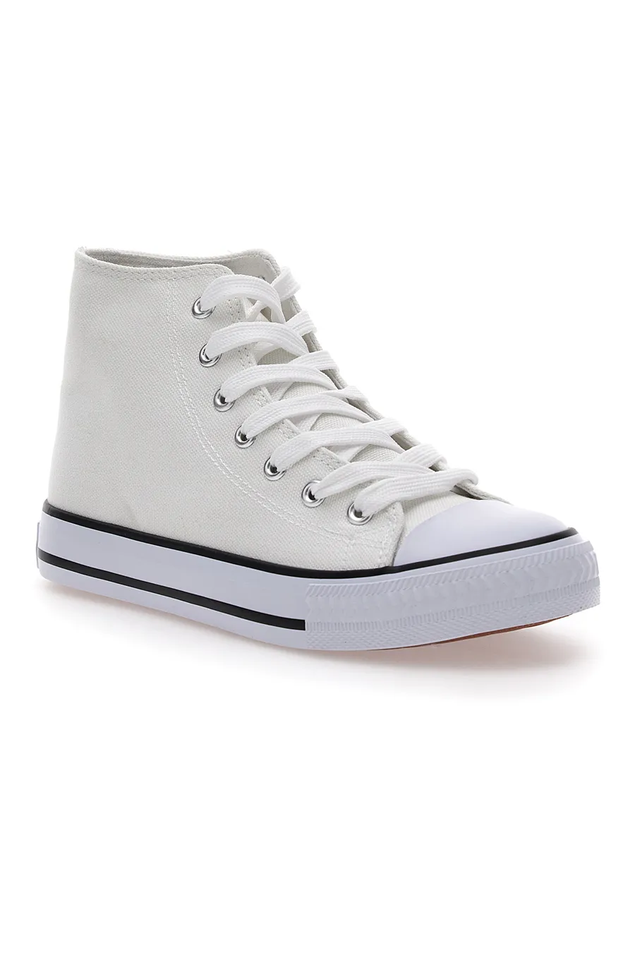 Sneakers Bianche in Tela W Max 5014