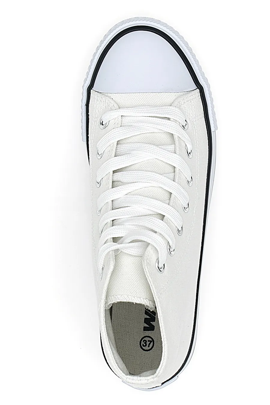 Sneakers Bianche in Tela W Max 5014