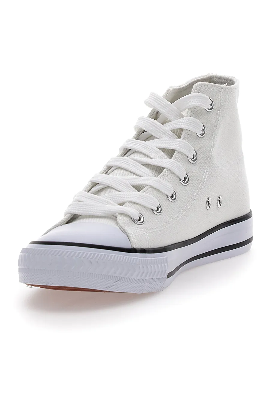 Sneakers Bianche in Tela W Max 5014