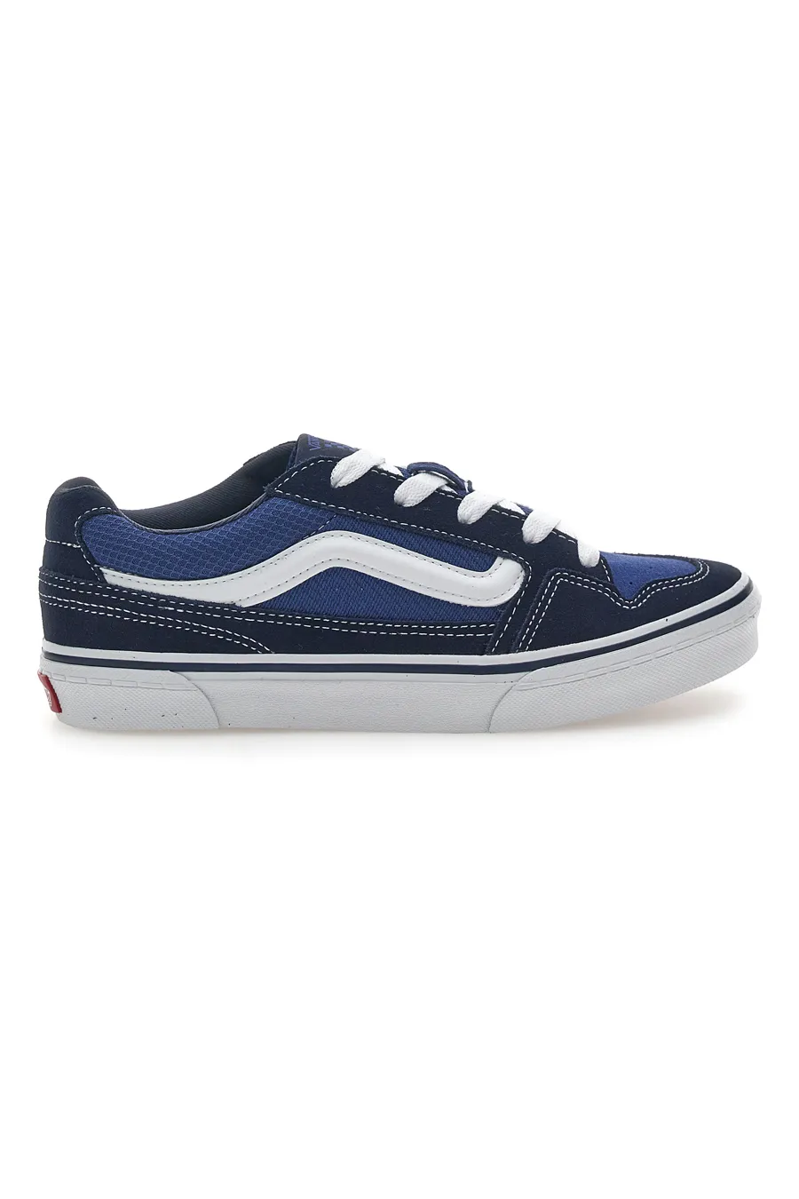 Sneakers Blu e Nere In Tela Vans Caldrone