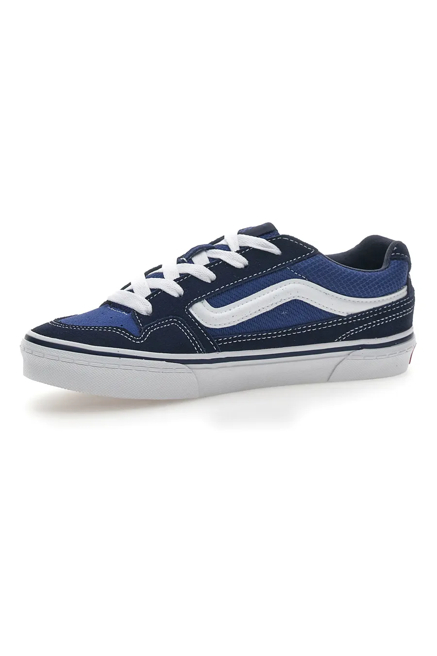 Sneakers Blu e Nere In Tela Vans Caldrone