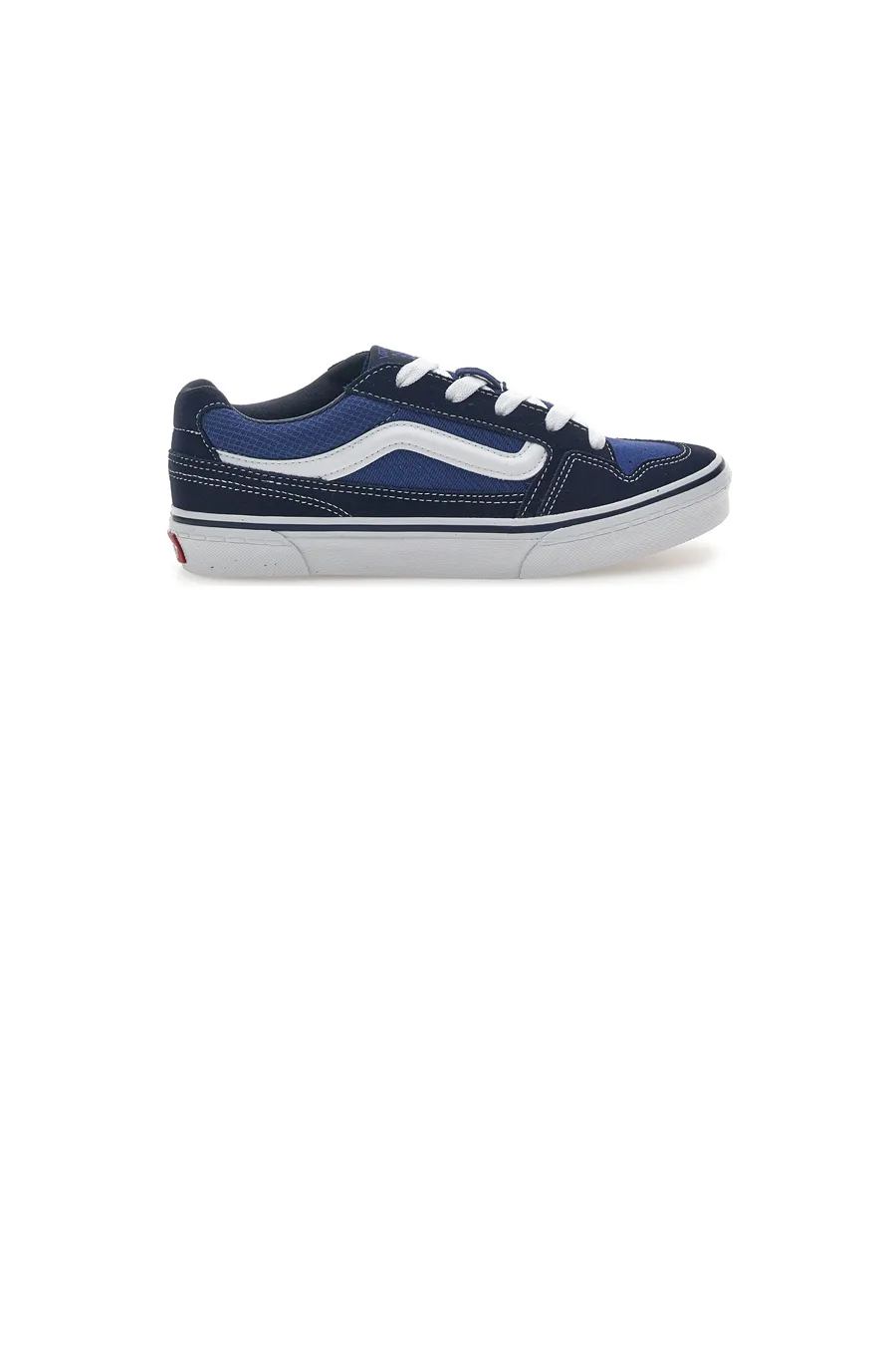 Sneakers Blu e Nere In Tela Vans Caldrone