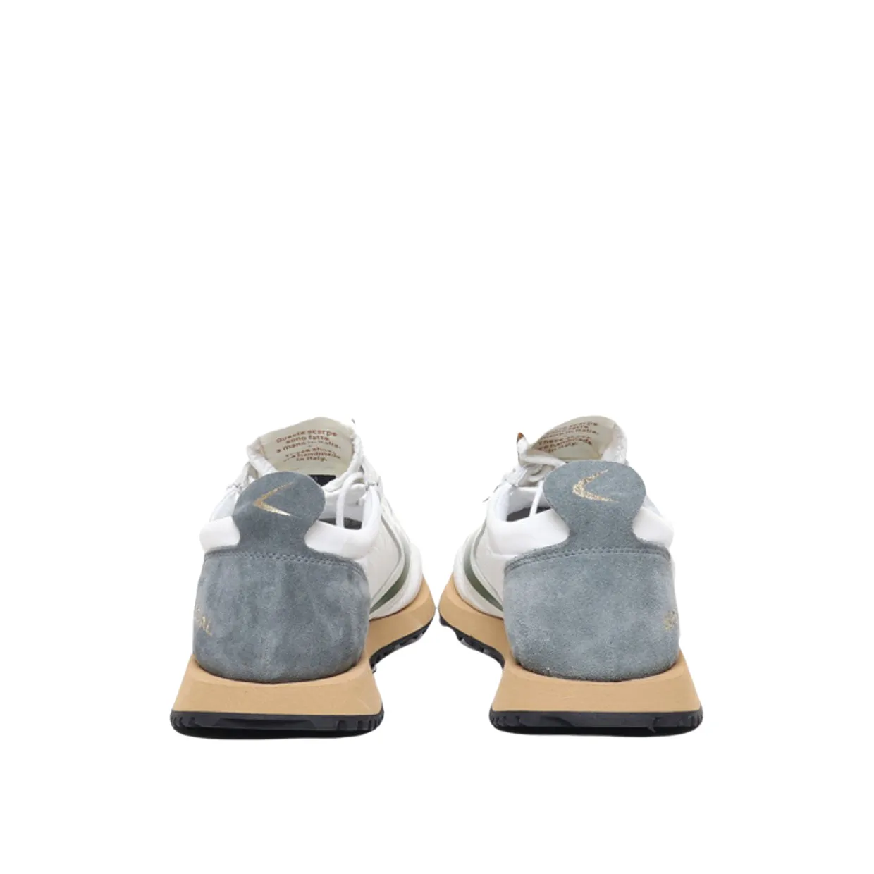 Sneakers Uomo Valsport Special Nylon 17 Bianco / Grigio / Verde