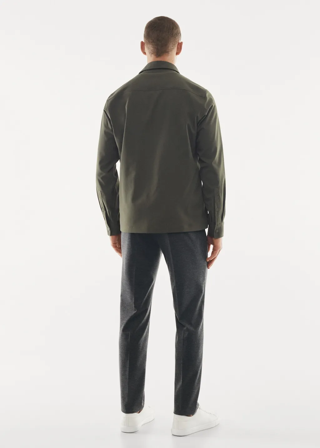 Sovracamicia tecnica 100% cotone traspirante