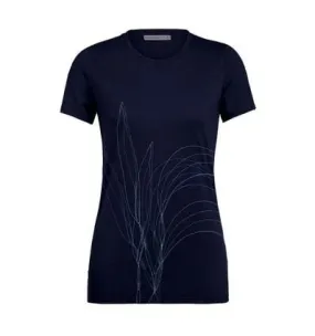 T-shirt a maniche corte Icebreaker Spector Crewe Tbc (Midnight Navy) donna