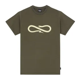 T-shirt Logo Propaganda Verde Militare