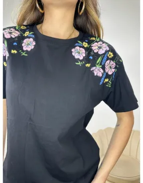 T-SHIRT LORELLA NERA