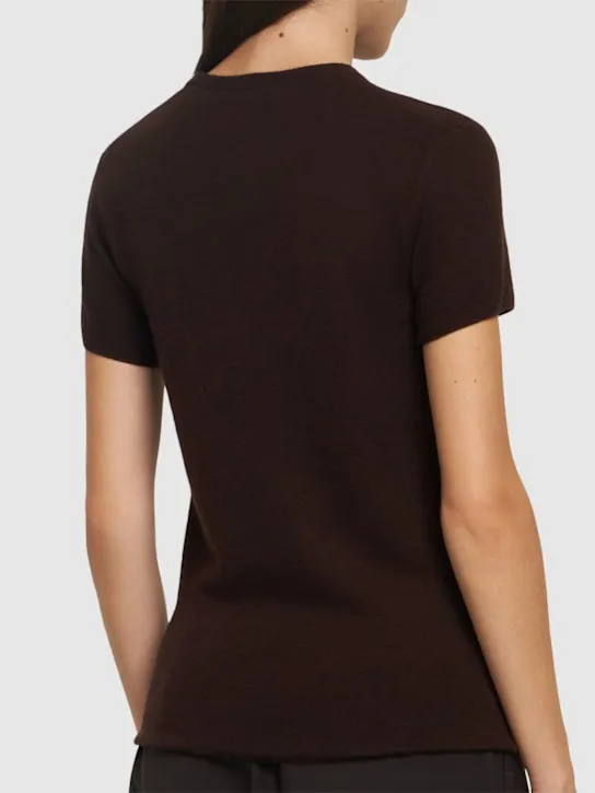 Tom Ford Top in maglia di cashmere e seta 