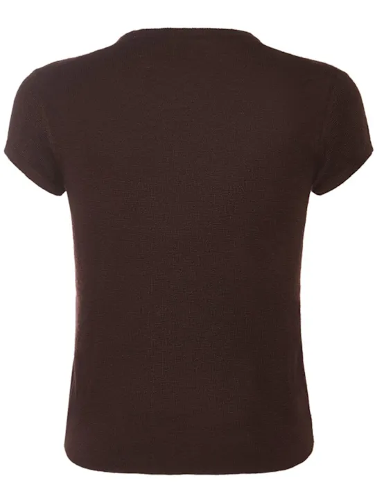 Tom Ford Top in maglia di cashmere e seta 