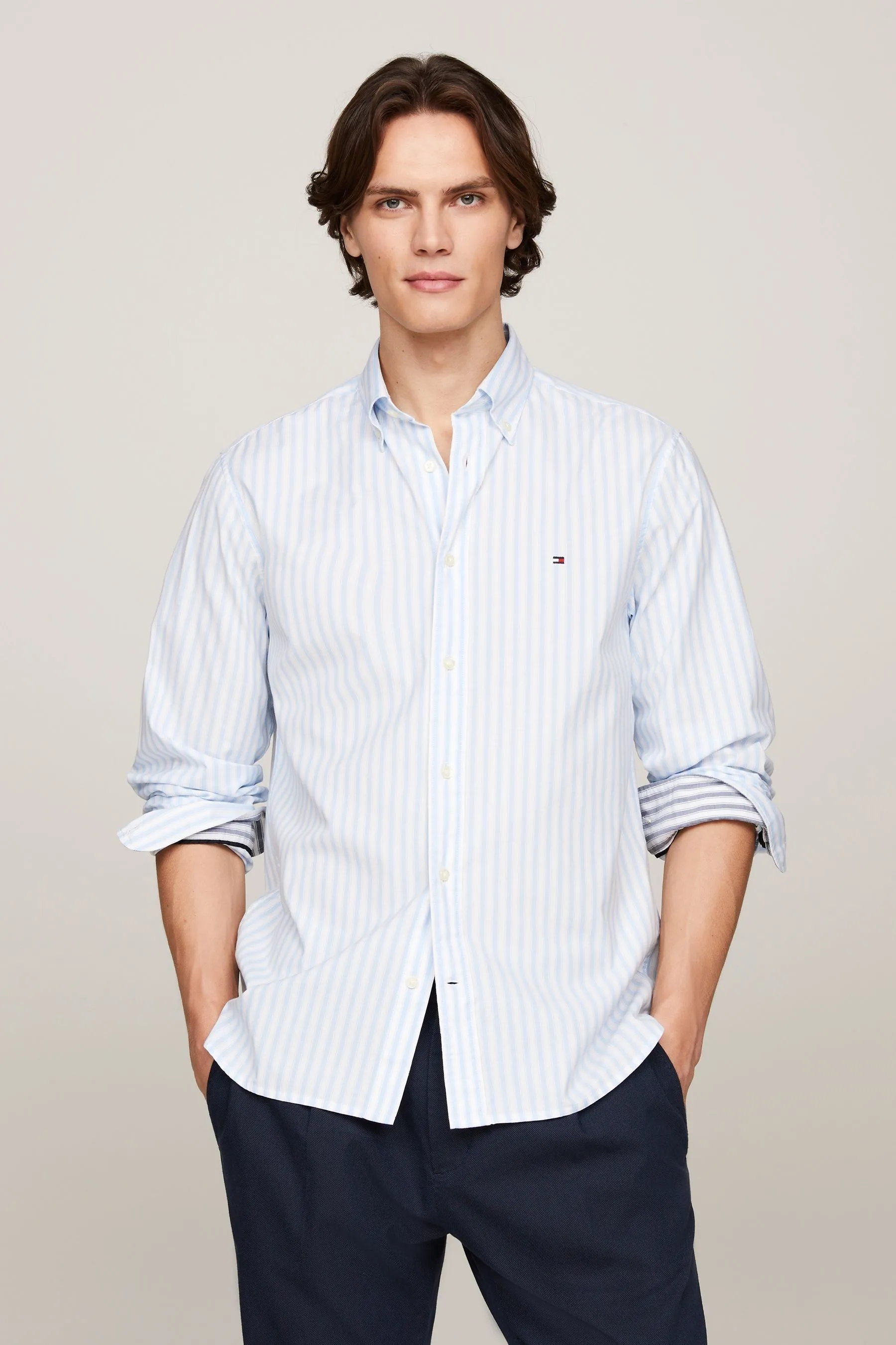 Tommy Hilfiger Camicia in morbido popeline    