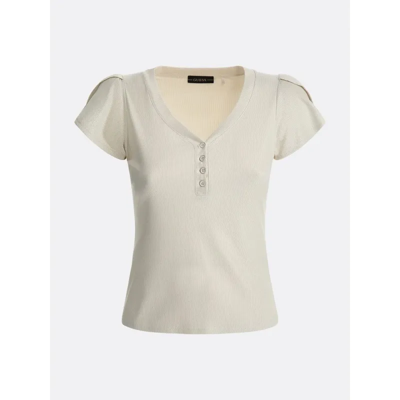 TOP A COSTINE AVELINE DA DONNA GUESS
