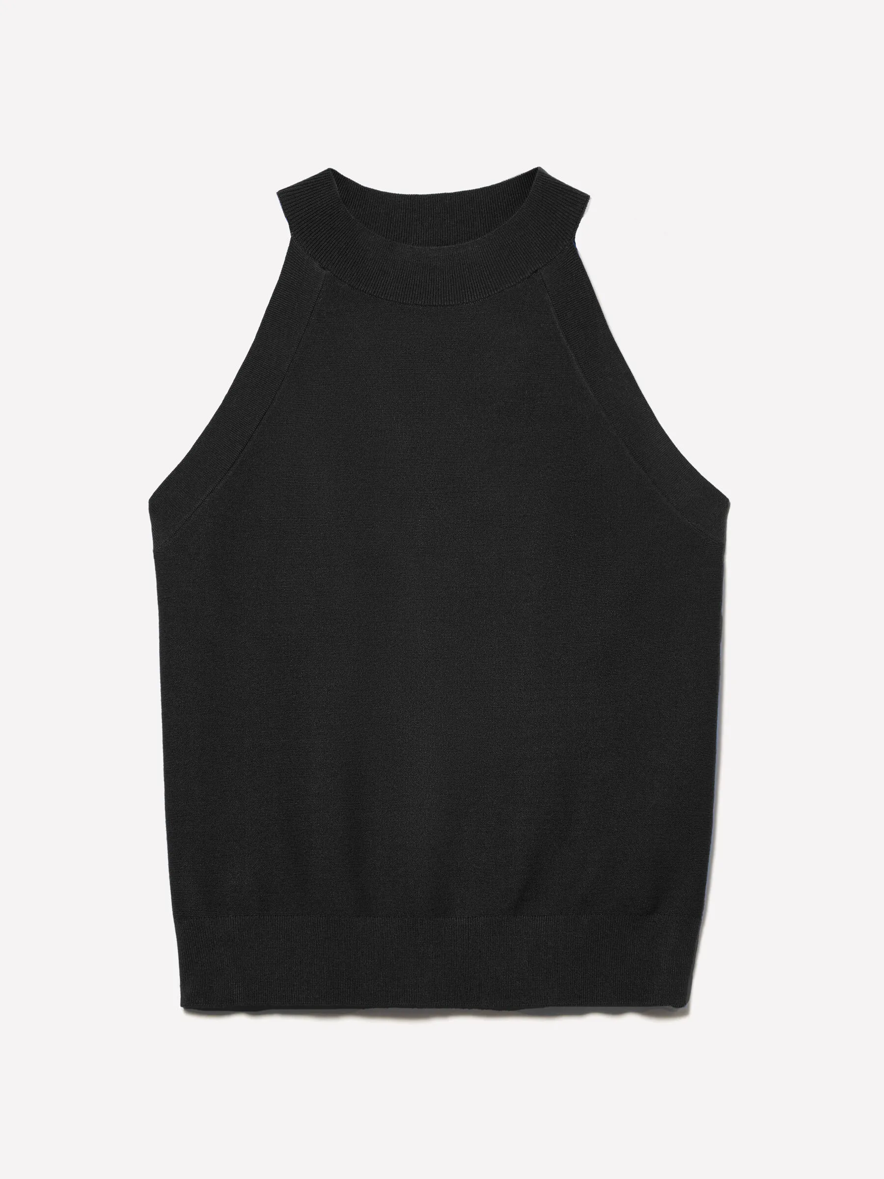 Top in maglia nero